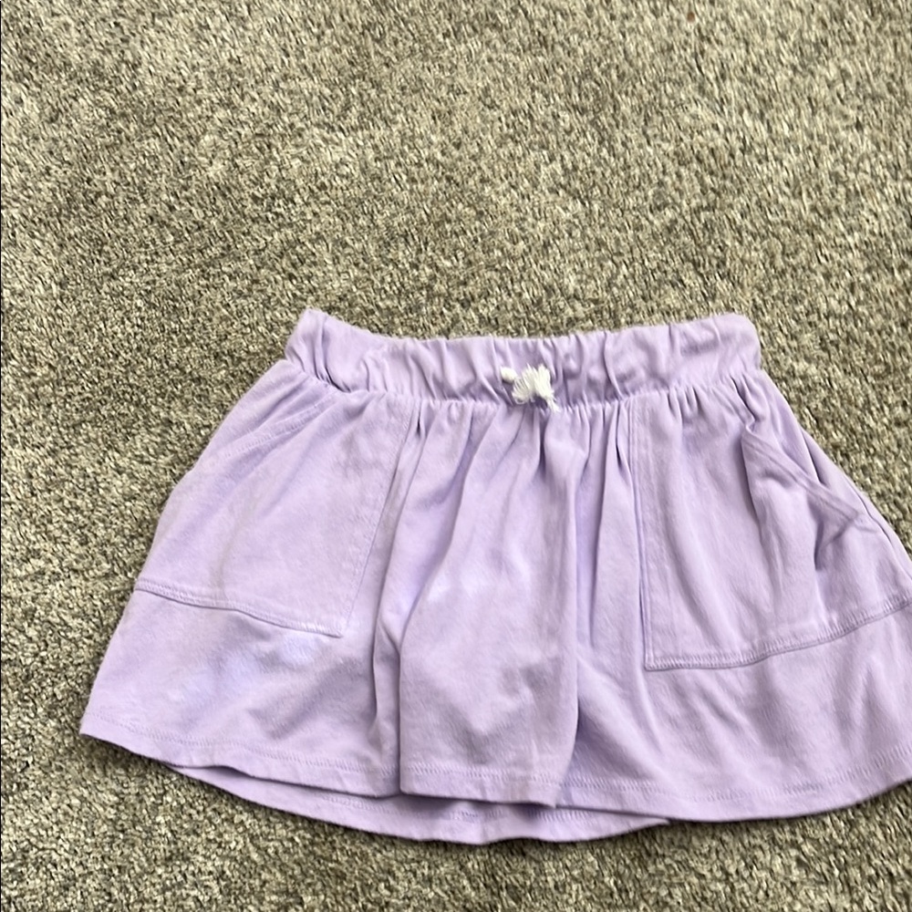 Cat & Jack Purple Skort with Elastic Waistband